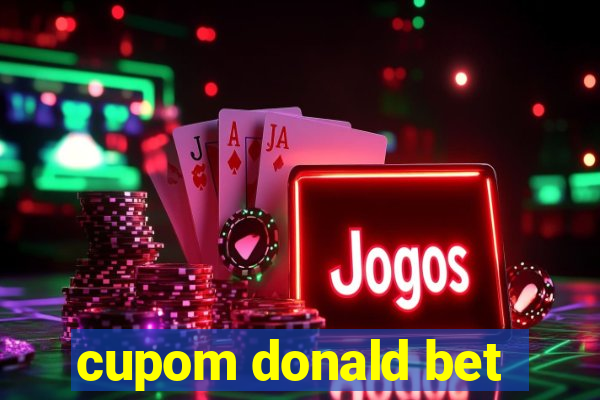 cupom donald bet